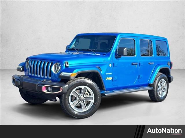 Used 2023 Jeep Wrangler Sahara w/ LED Lighting Group image 1