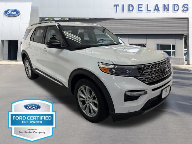 Certified 2021 Ford Explorer Limited w/ Equipment Group 301A AWD/4WD image 1