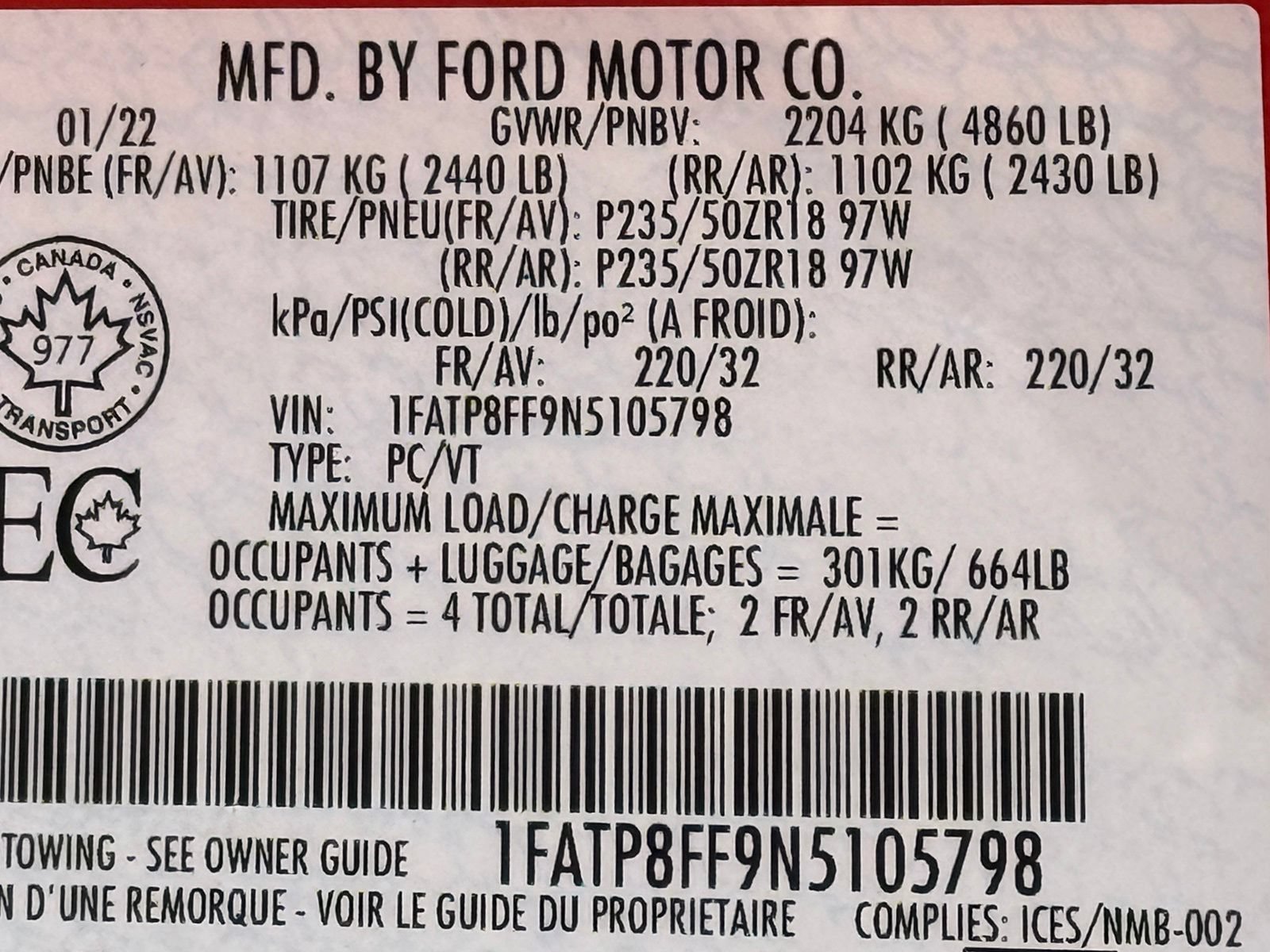 Used 2022 Ford Mustang GT Premium RWD image 46