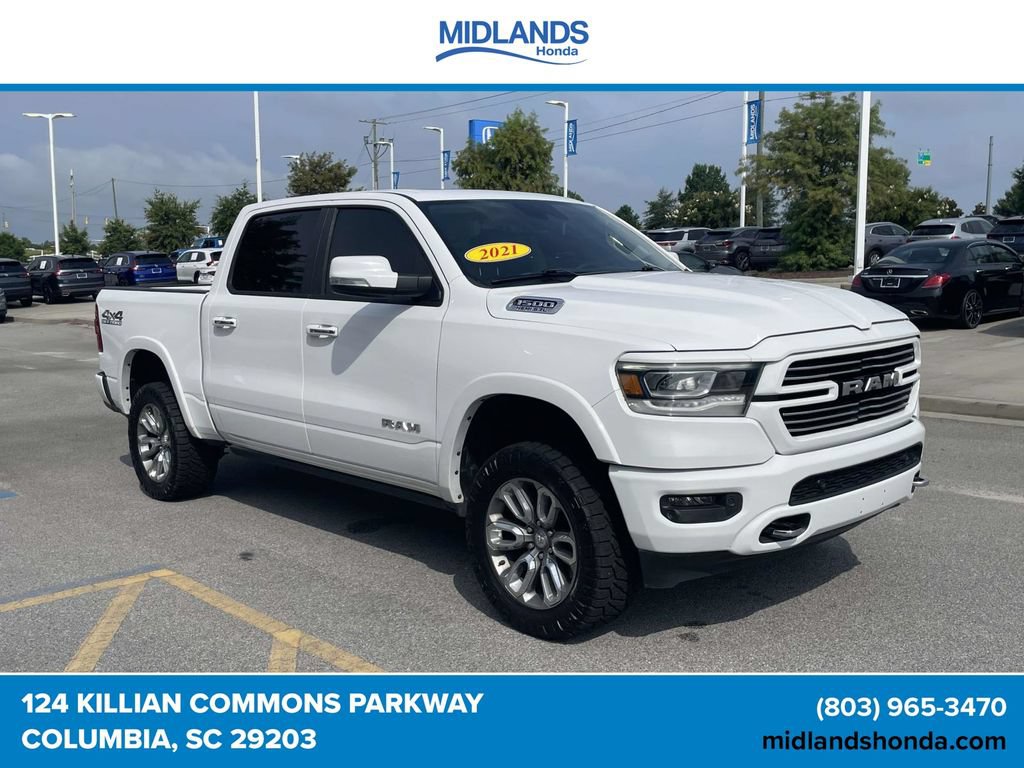 Used 2021 RAM 1500 Laramie w/ Laramie Southwest Edition