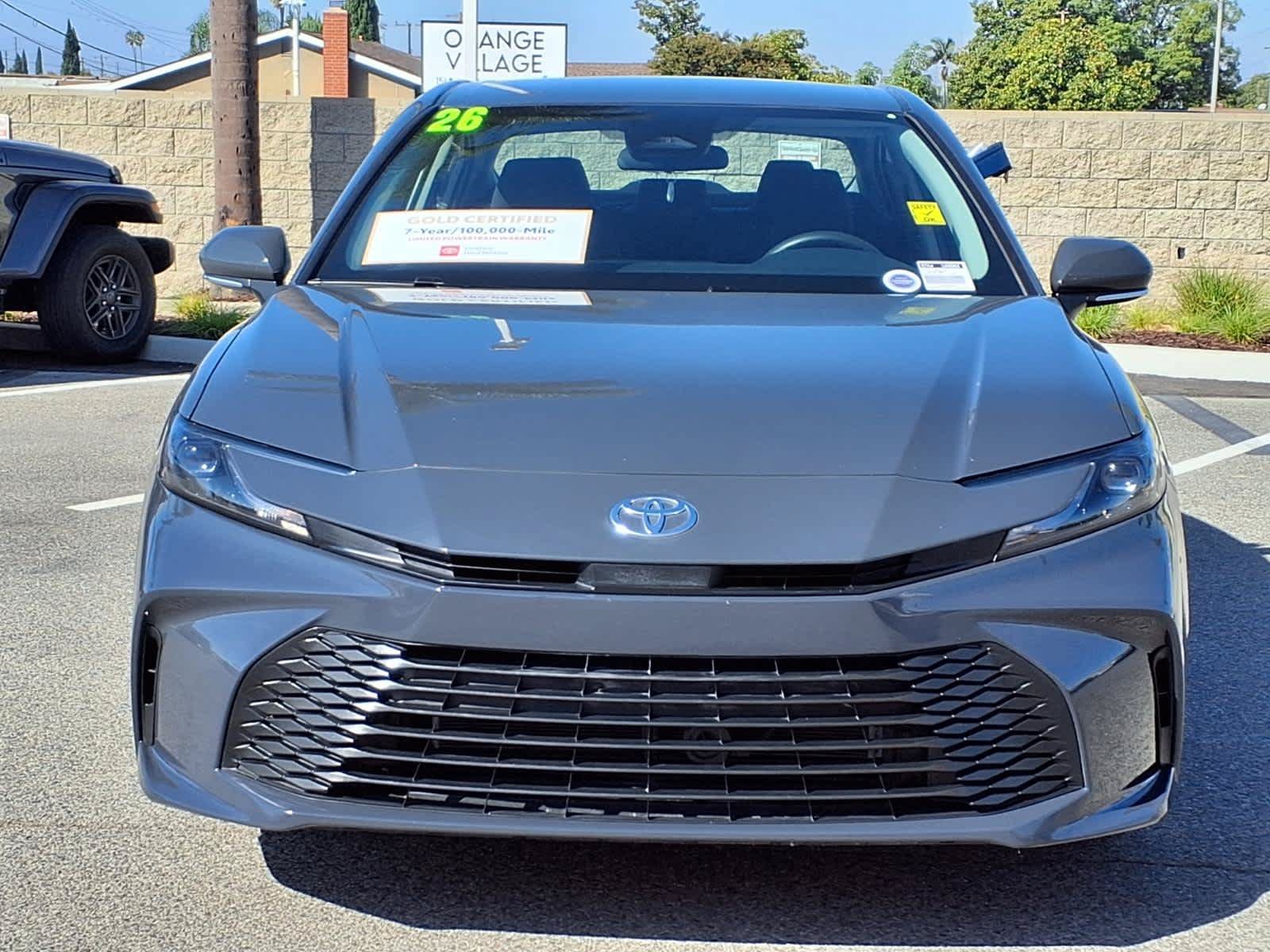Certified 2026 Toyota Camry LE FWD image 2
