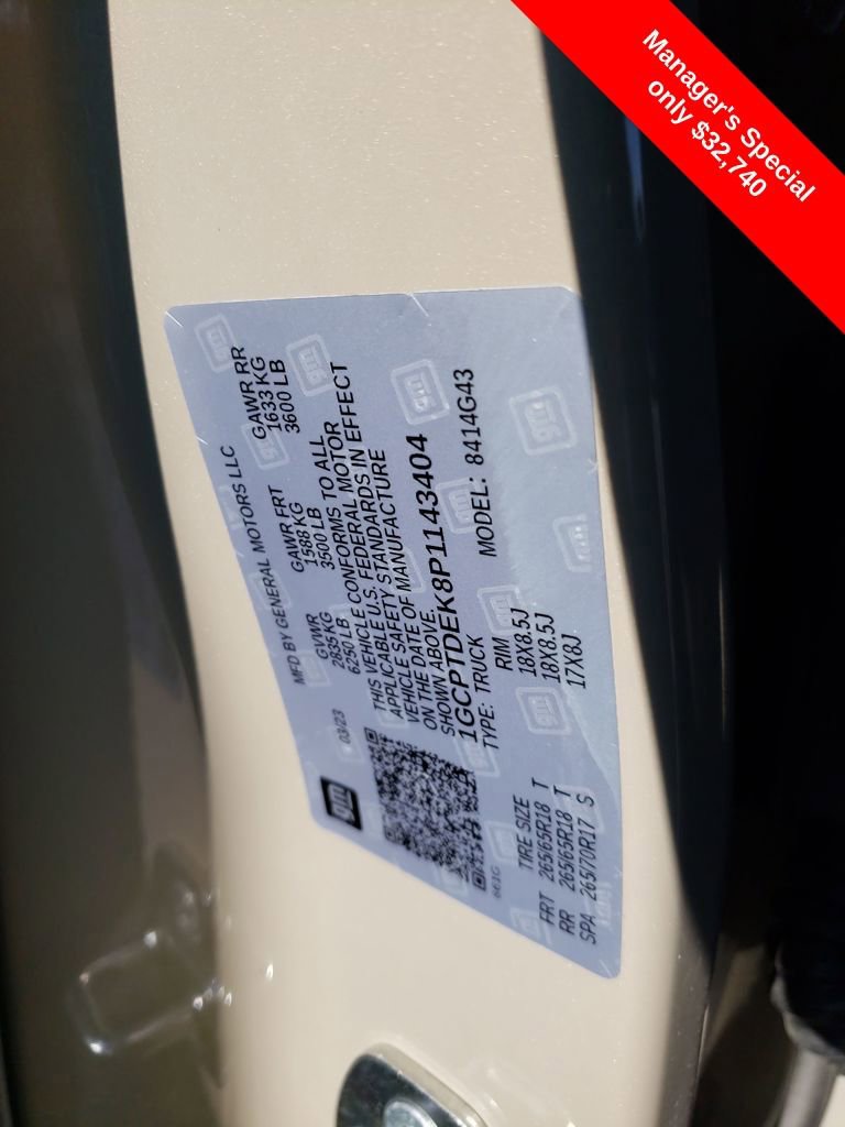 Used 2023 Chevrolet Colorado Z71 w/ Z71 Convenience Package 2 image 29