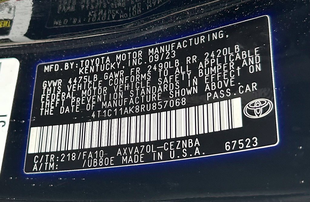Used 2024 Toyota Camry LE FWD image 47