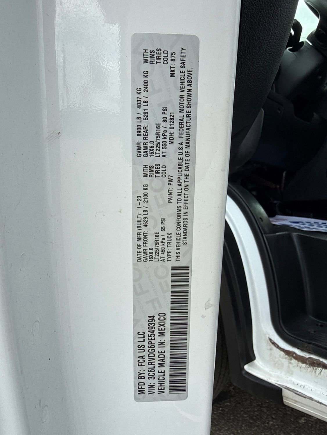 Used 2023 RAM ProMaster 2500 FWD image 15