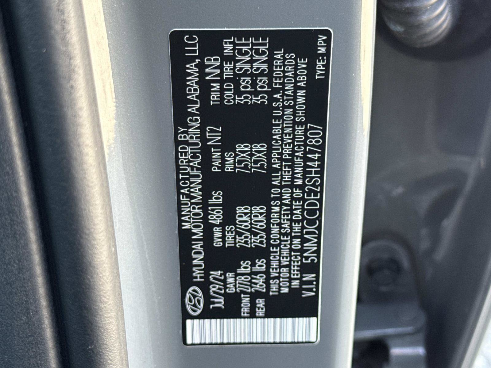 Used 2025 Hyundai Tucson SEL image 30