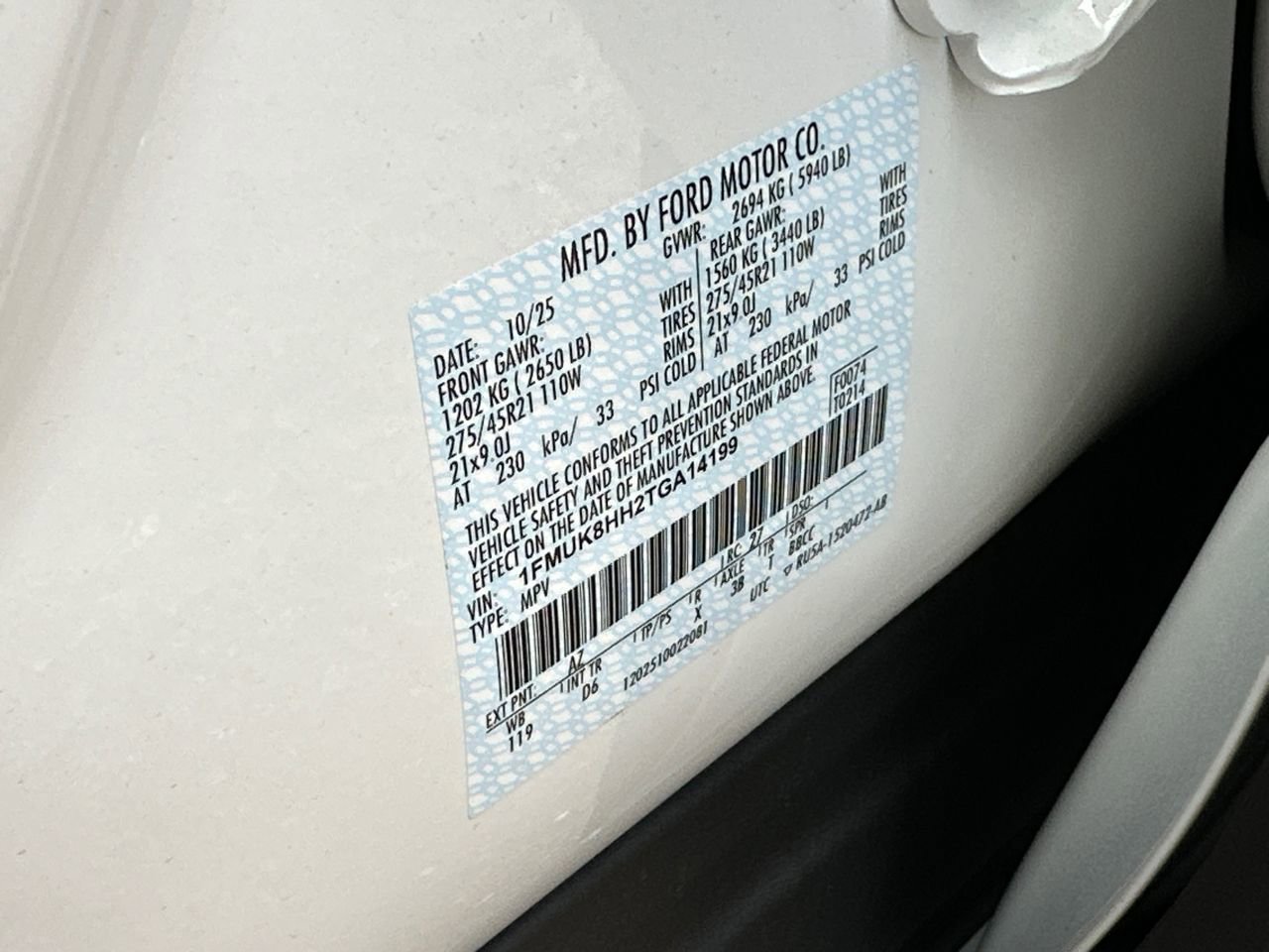 New 2026 Ford Explorer Platinum w/ LUX Leather Package image 38