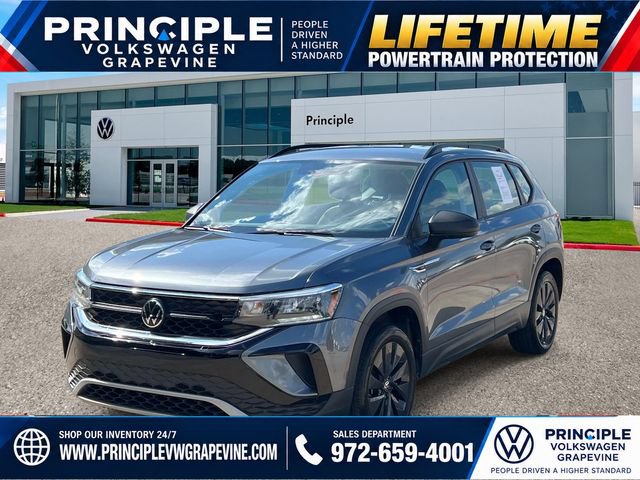 Used 2023 Volkswagen Taos S w/ Driver Assistance Package FWD image 1
