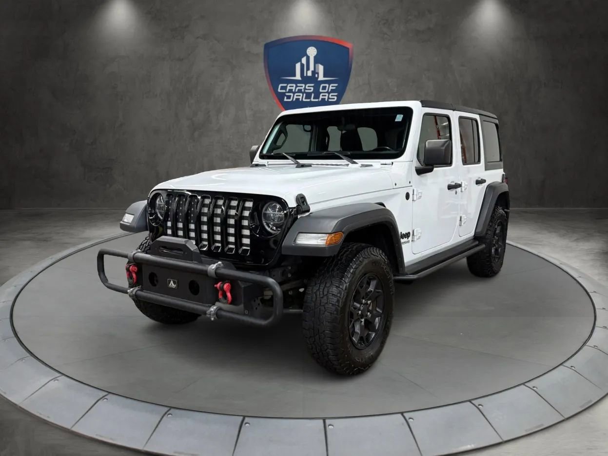 Used 2020 Jeep Wrangler Unlimited Sport image 1