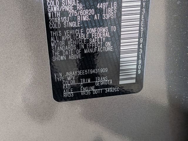 New 2026 Nissan Armada Platinum image 33