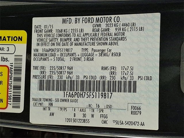 Used 2015 Ford Fusion SE image 25