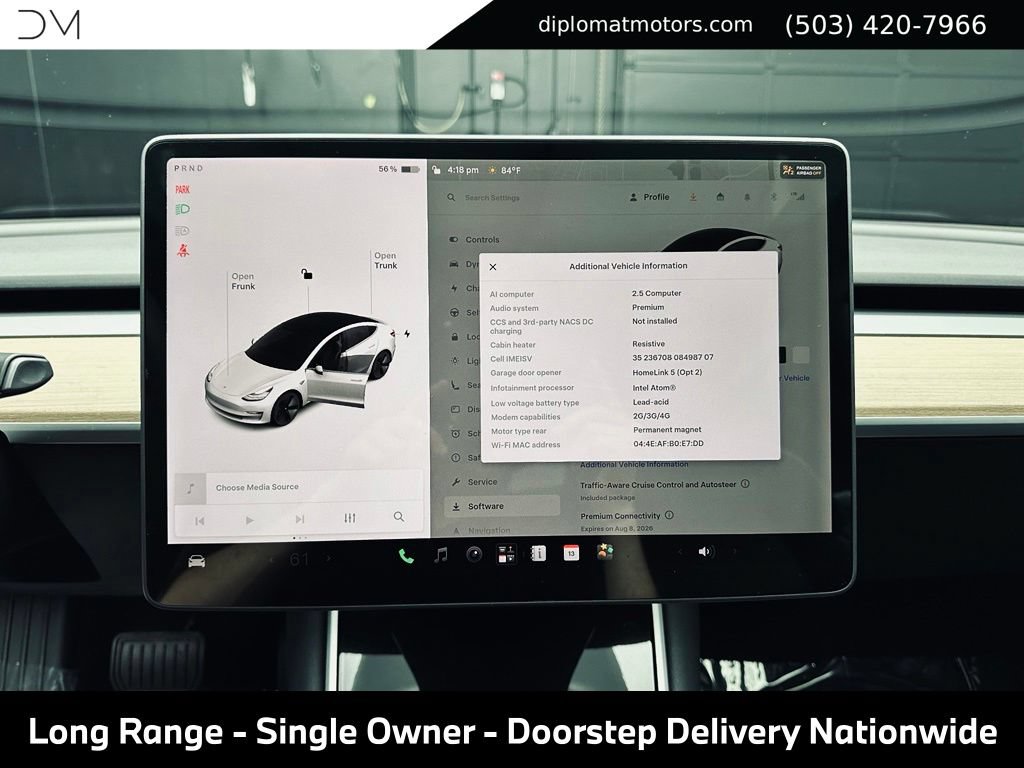 Used 2018 Tesla Model 3 Long Range RWD image 33