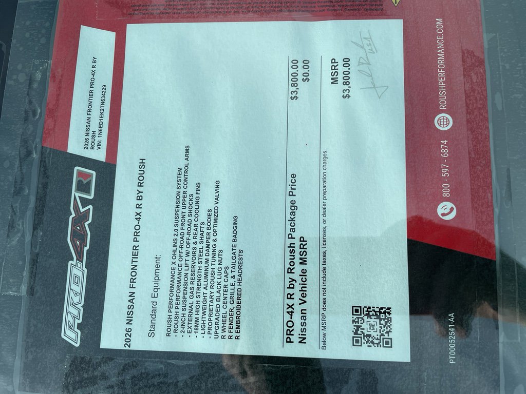 New 2026 Nissan Frontier PRO-4X w/ Pro Premium Package image 31