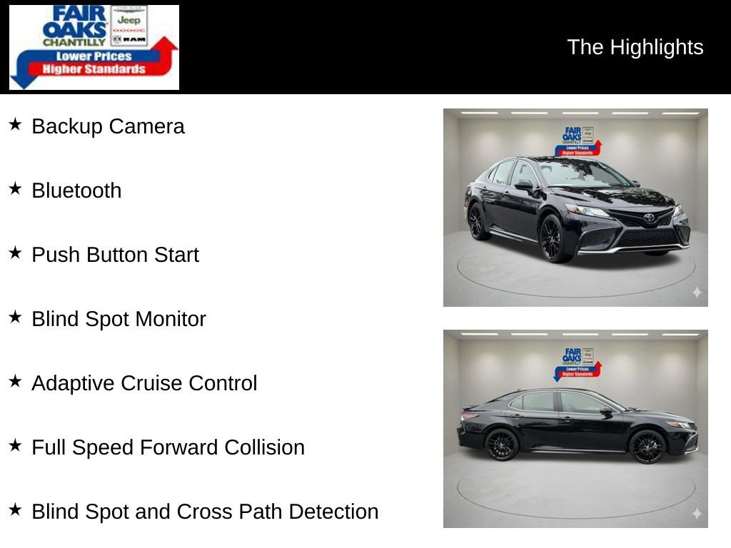Used 2024 Toyota Camry XSE FWD image 2