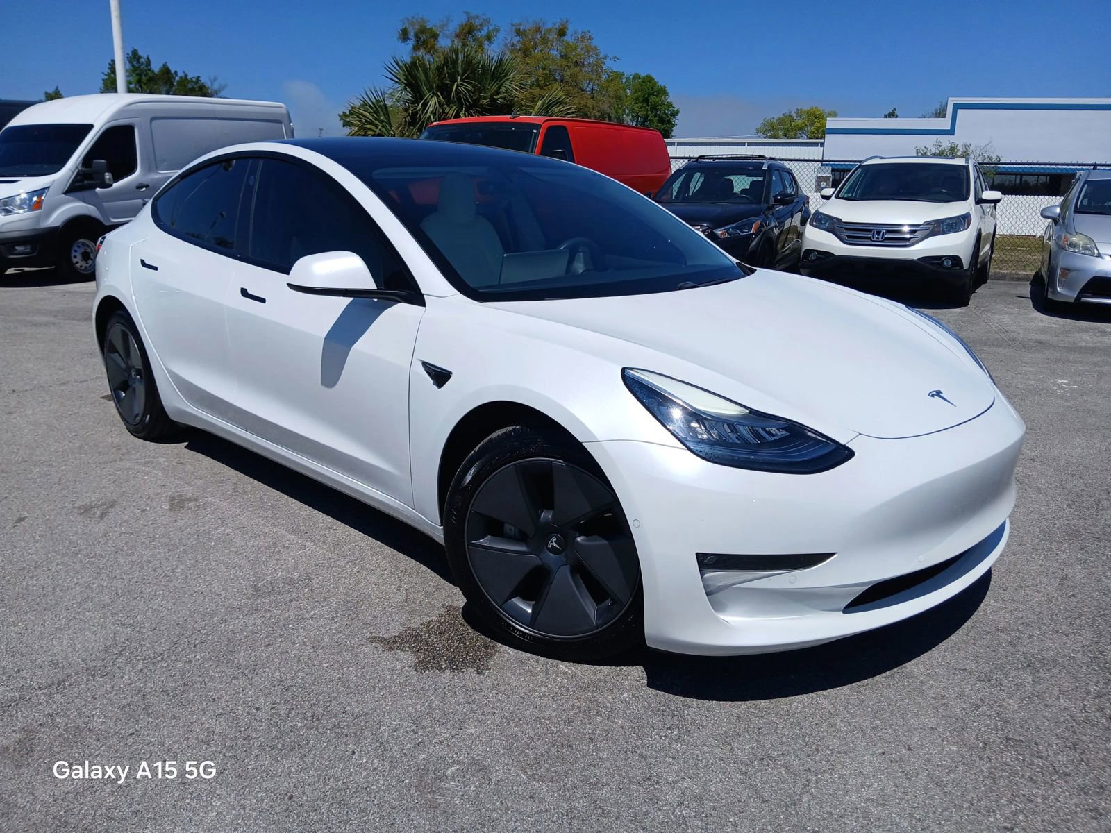 Used 2021 Tesla Model 3 Long Range AWD/4WD image 1