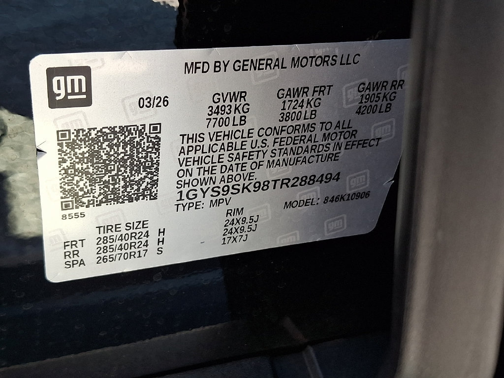Certified 2026 Cadillac Escalade ESV V AWD/4WD image 30