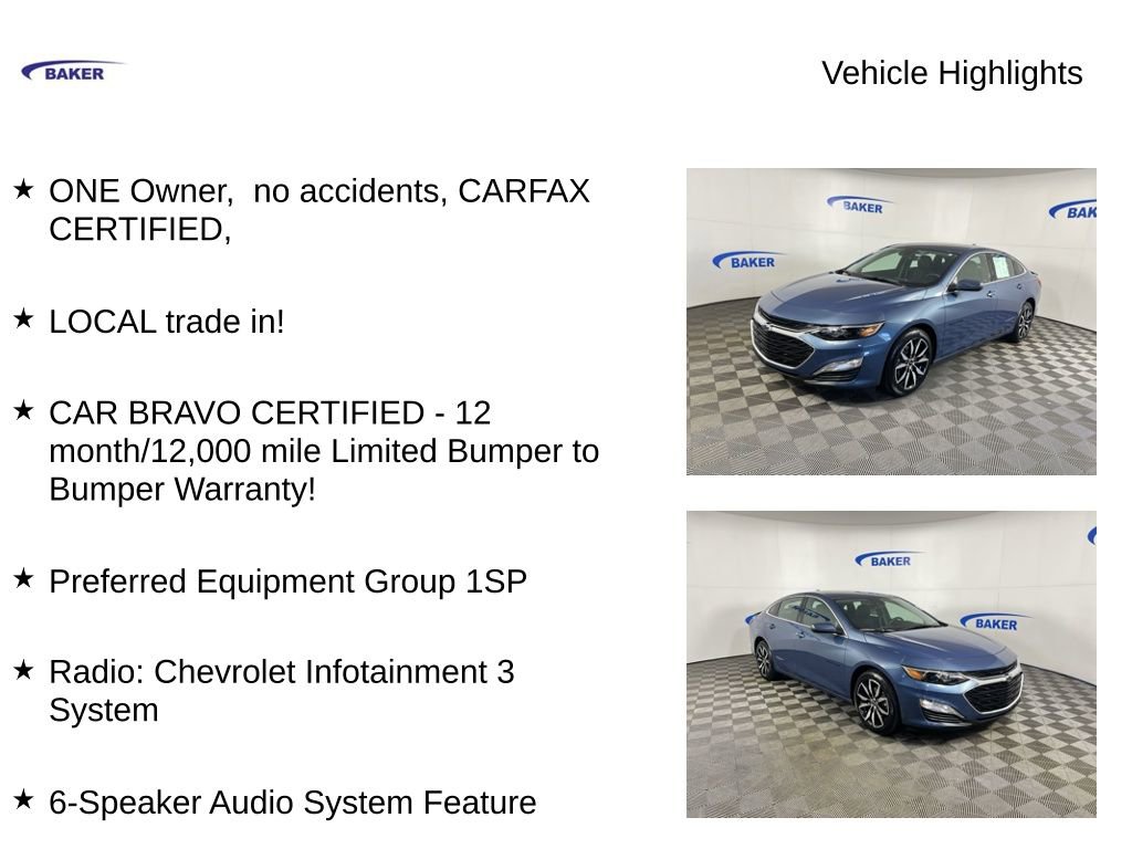 Certified 2025 Chevrolet Malibu RS image 4