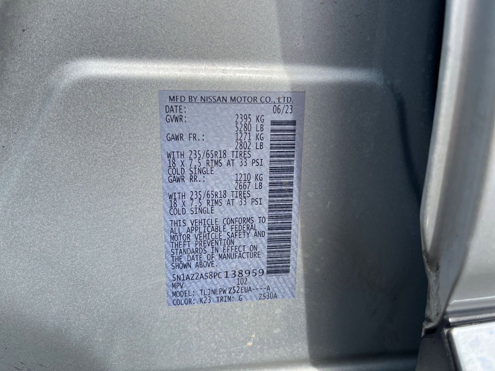 Used 2023 Nissan Murano S image 28