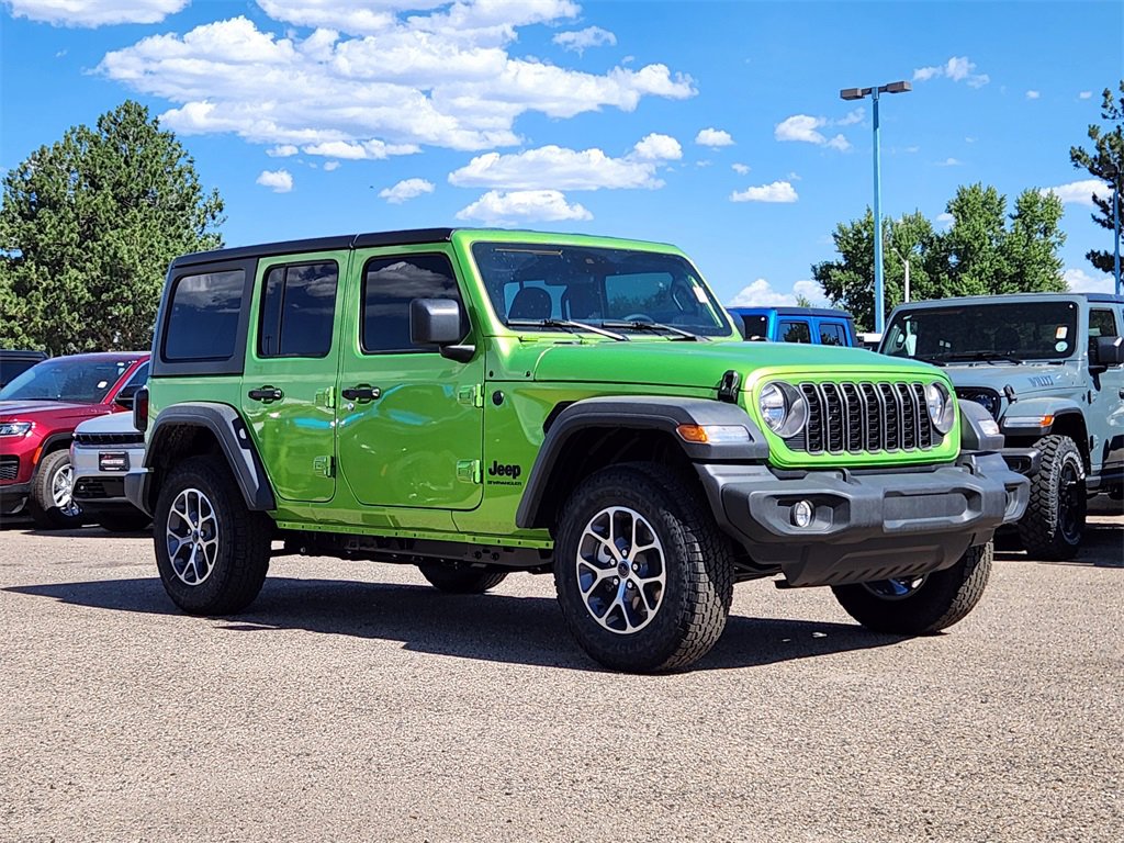 New 2025 Jeep Wrangler Sport S
