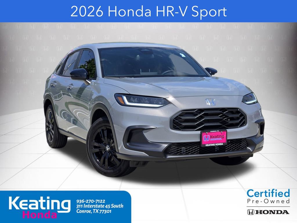 Certified 2026 Honda HR-V Sport