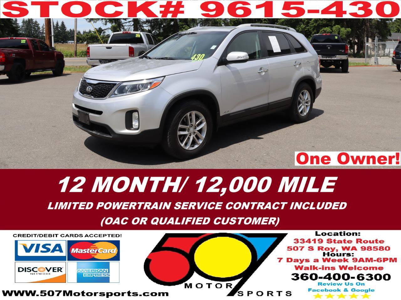 Used 2015 Kia Sorento LX AWD/4WD image 3