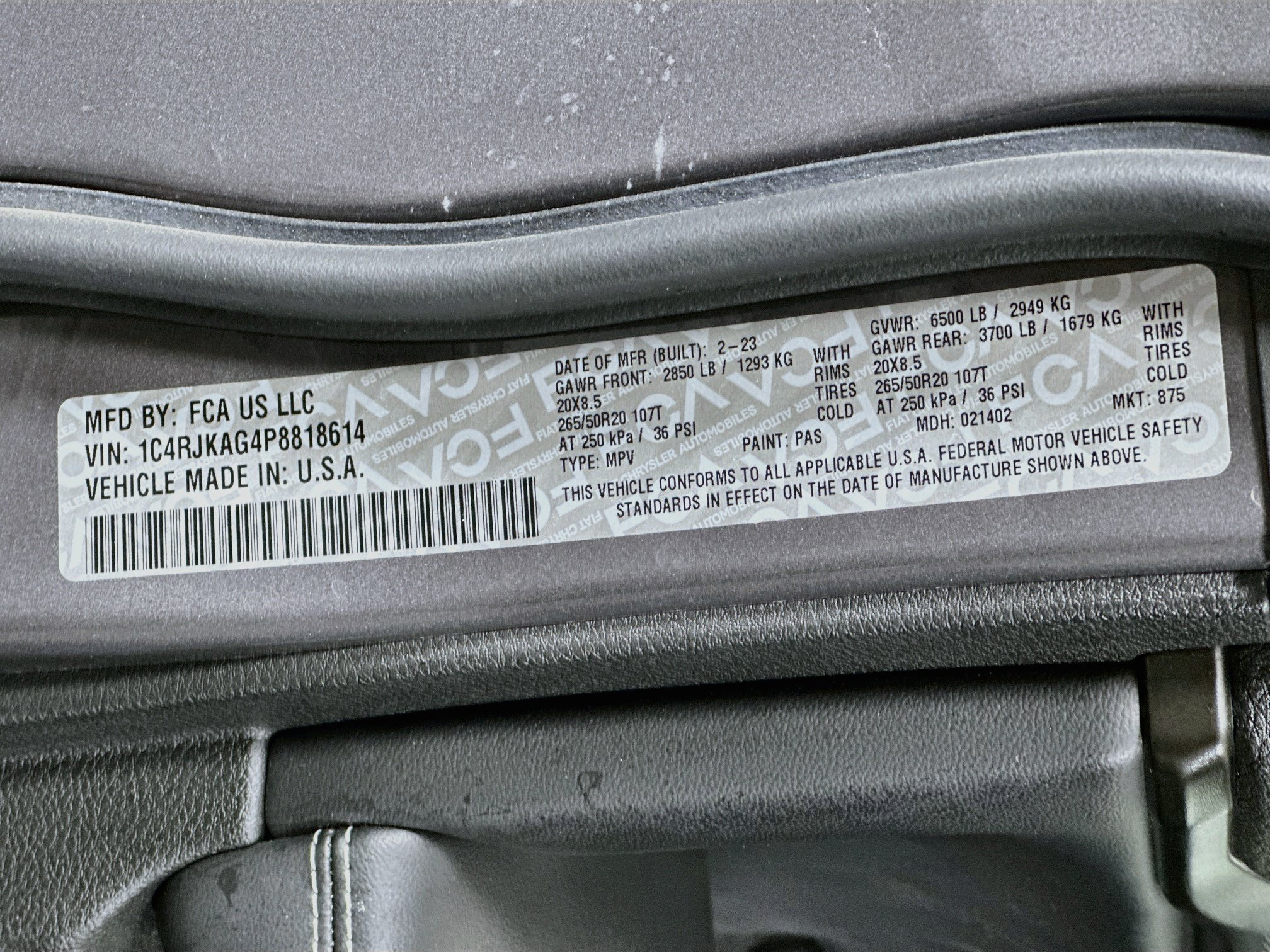 Used 2023 Jeep Grand Cherokee L Laredo AWD/4WD image 12