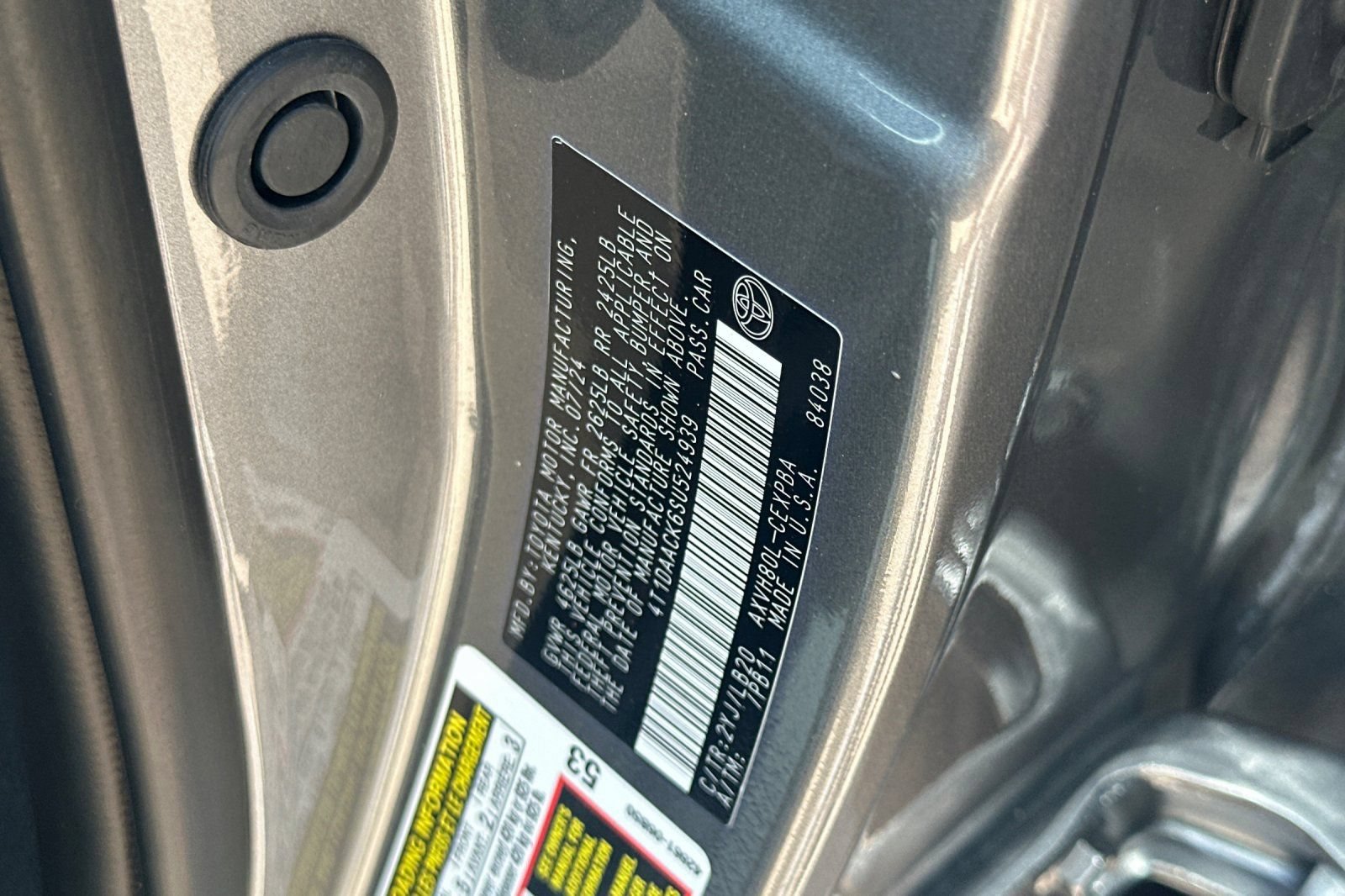 Certified 2025 Toyota Camry XSE FWD image 35
