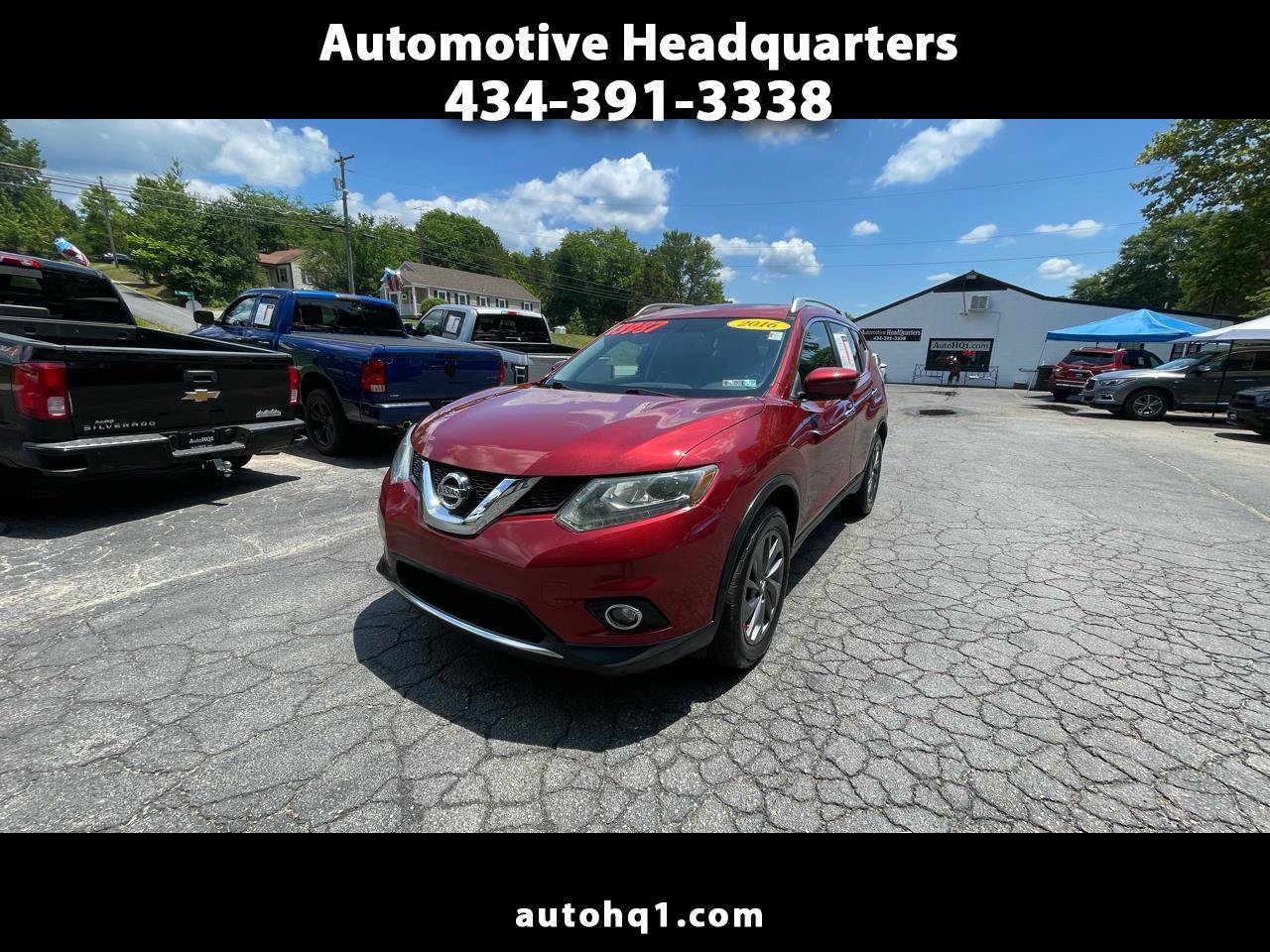 Used 2016 Nissan Rogue SL w/ SL Premium Package AWD/4WD image 1