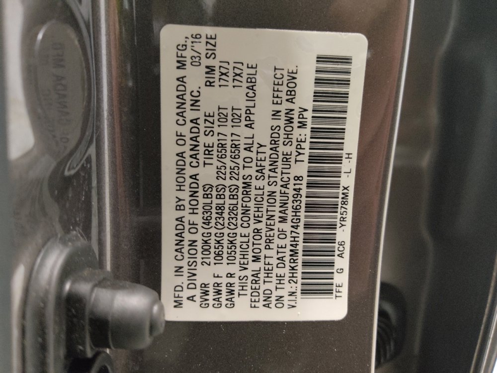 Used 2016 Honda CR-V EX-L image 33