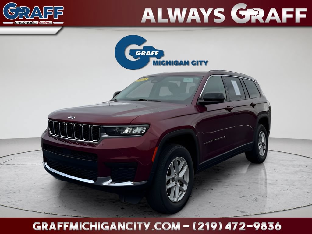 Used 2023 Jeep Grand Cherokee L Laredo w/ Luxury Tech Group I AWD/4WD video 1