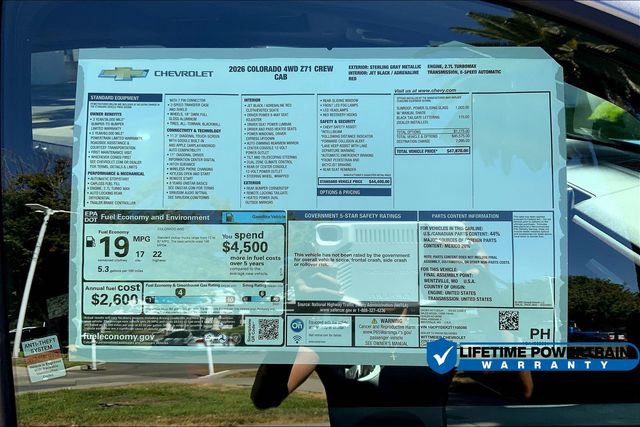 New 2026 Chevrolet Colorado Z71 image 15