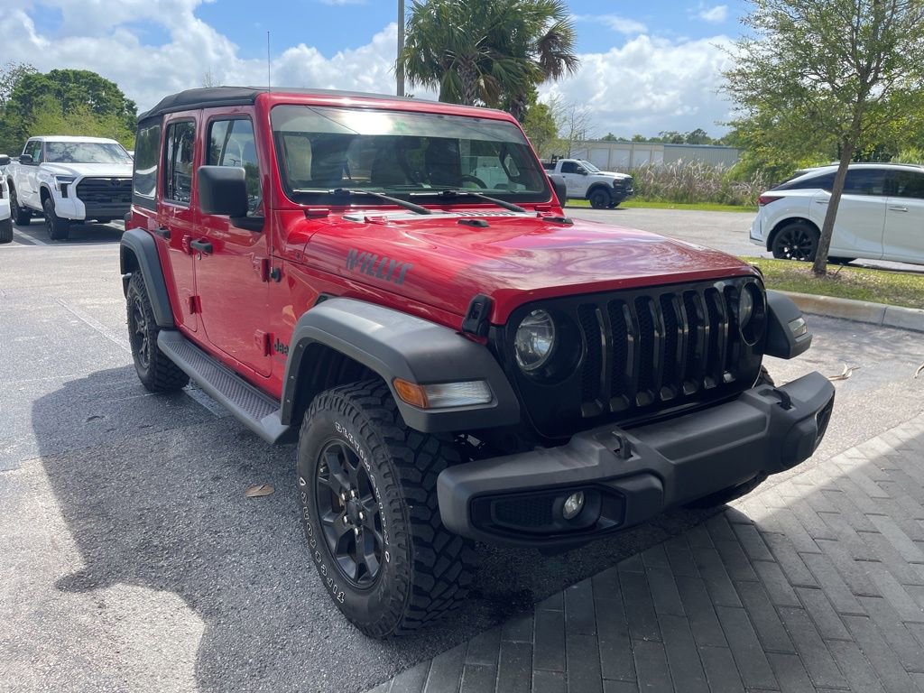Used 2021 Jeep Wrangler Unlimited Sport image 2