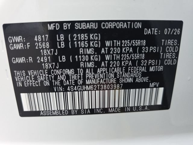 New 2026 Subaru Crosstrek 2.5i Limited AWD/4WD image 25