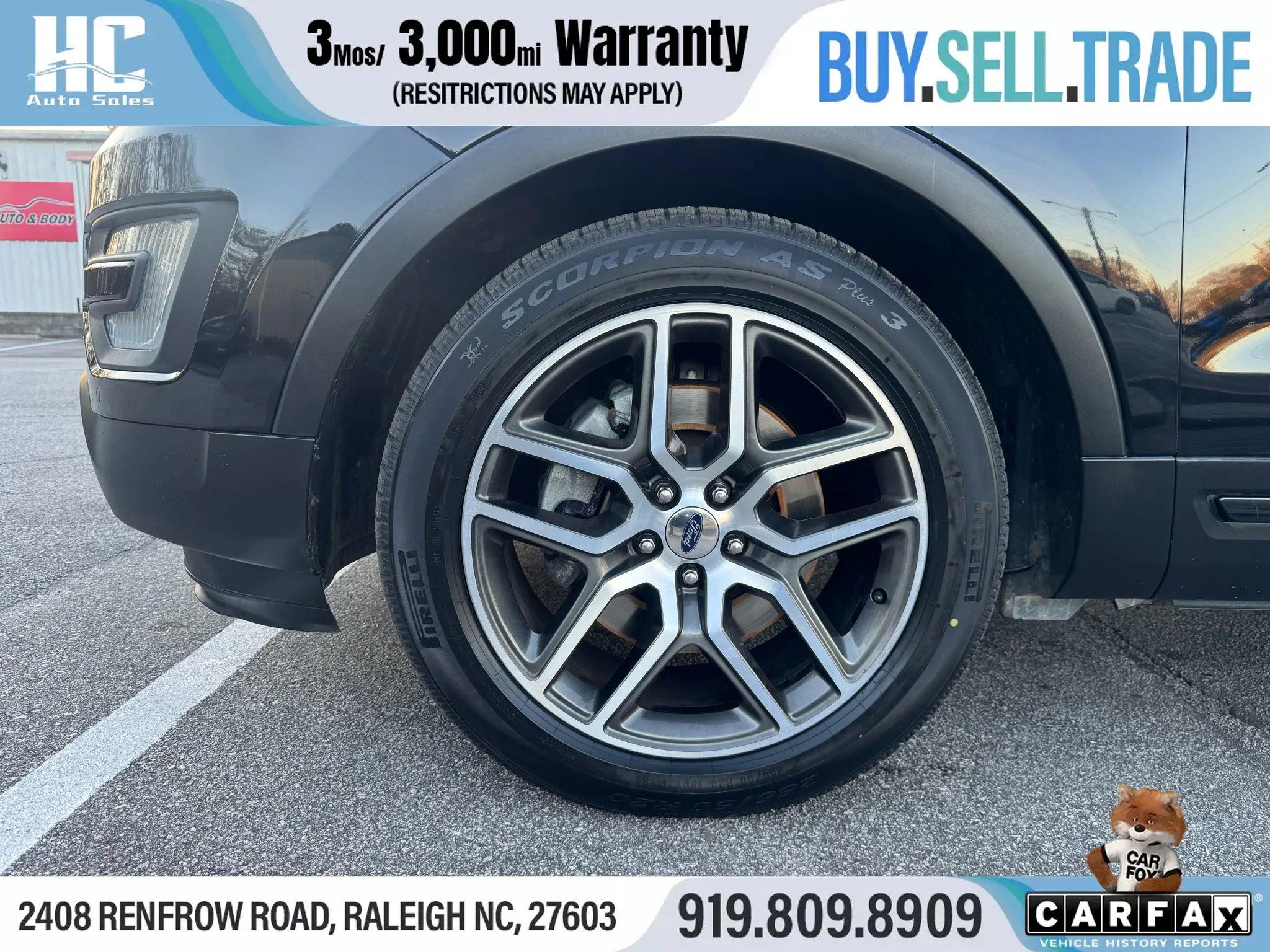 Used 2016 Ford Explorer Sport w/ Equipment Group 401A image 10