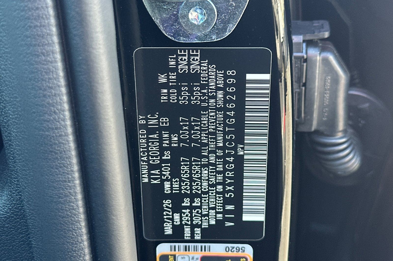 New 2026 Kia Sorento LX FWD image 26