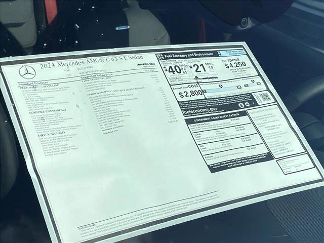 New 2024 Mercedes-Benz C 36 AMG S image 27