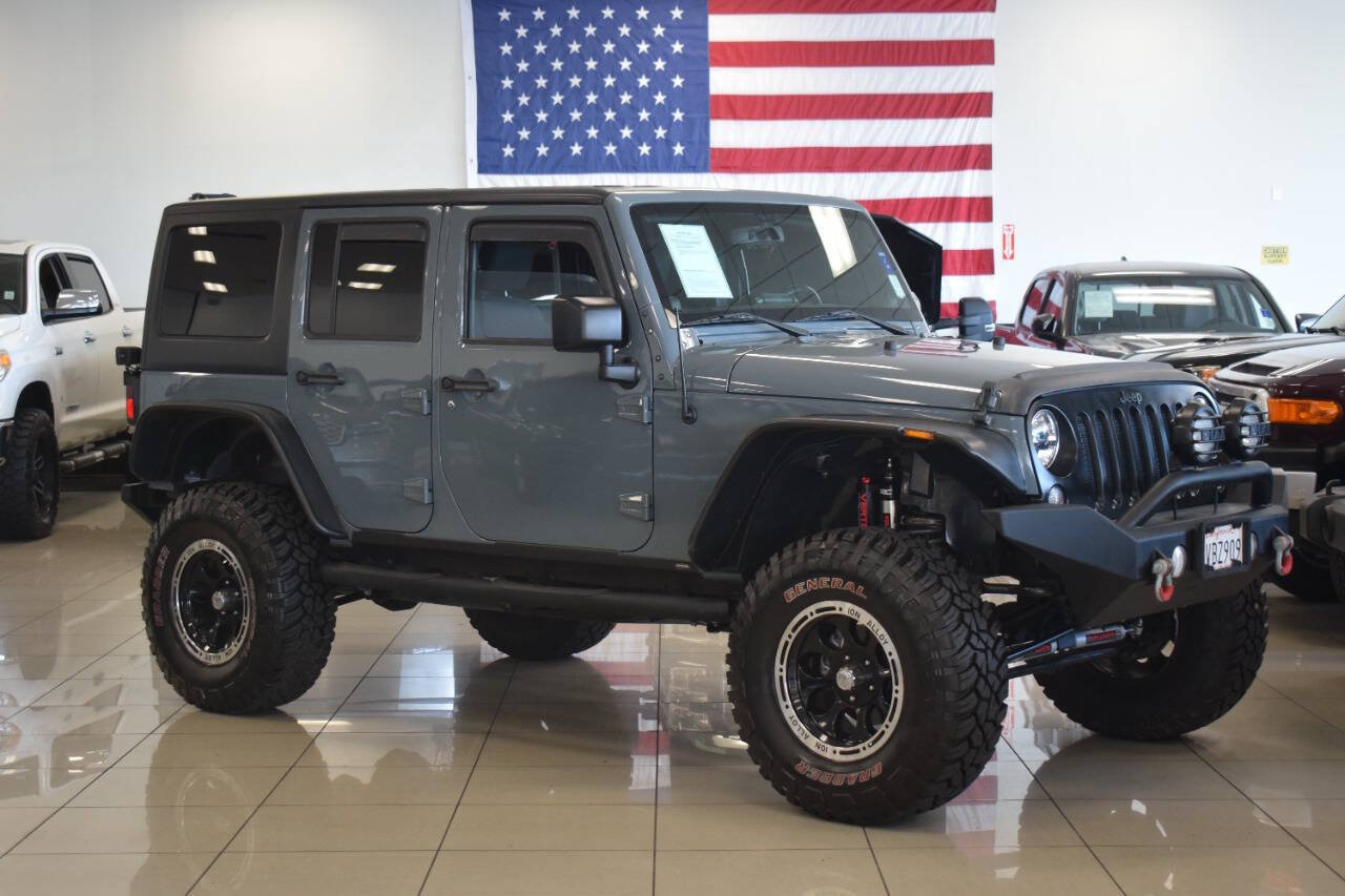 Used 2014 Jeep Wrangler Unlimited Sport w/ Quick Order Package 24S AWD/4WD image 3
