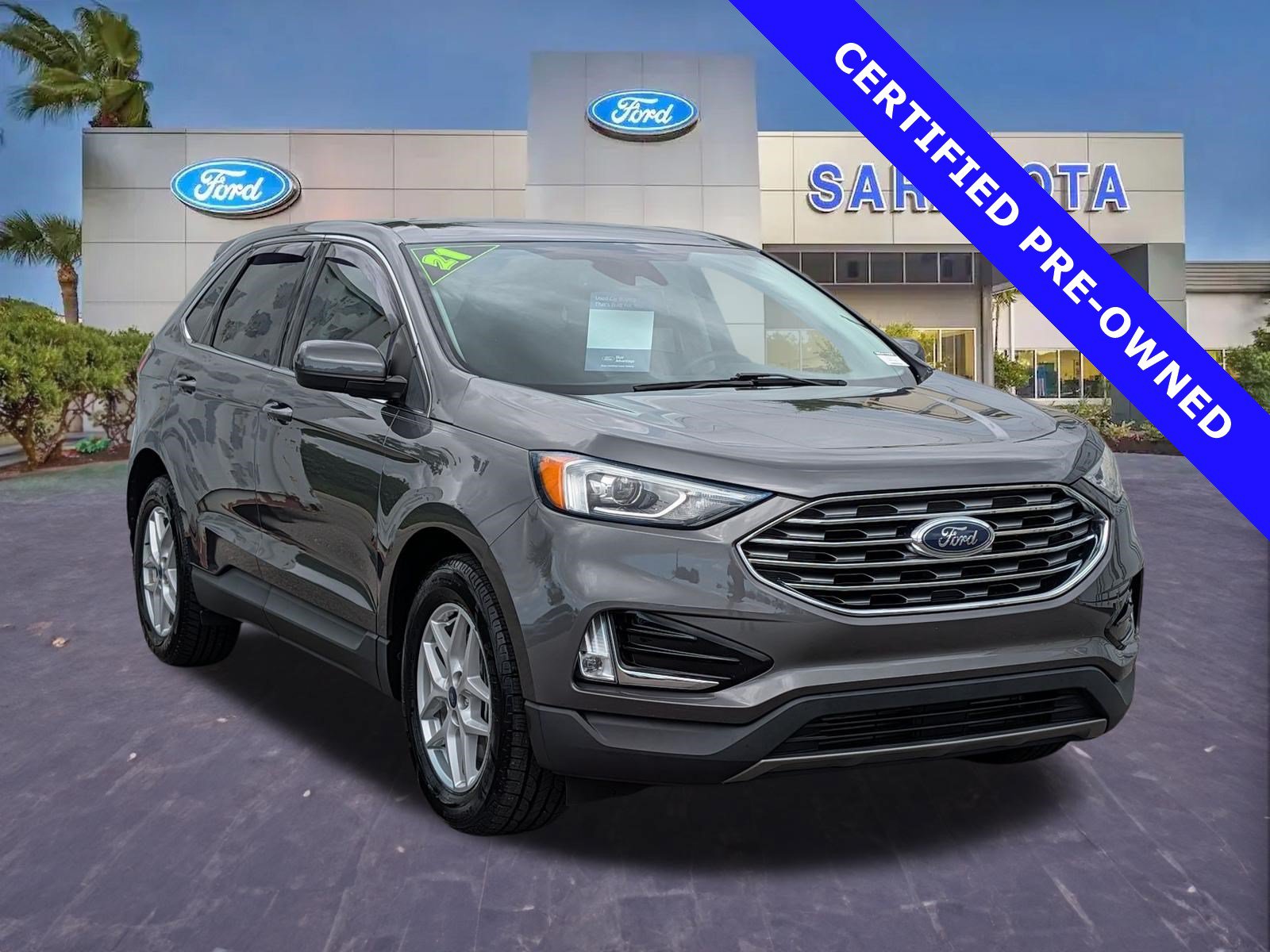Certified 2021 Ford Edge SEL FWD image 1