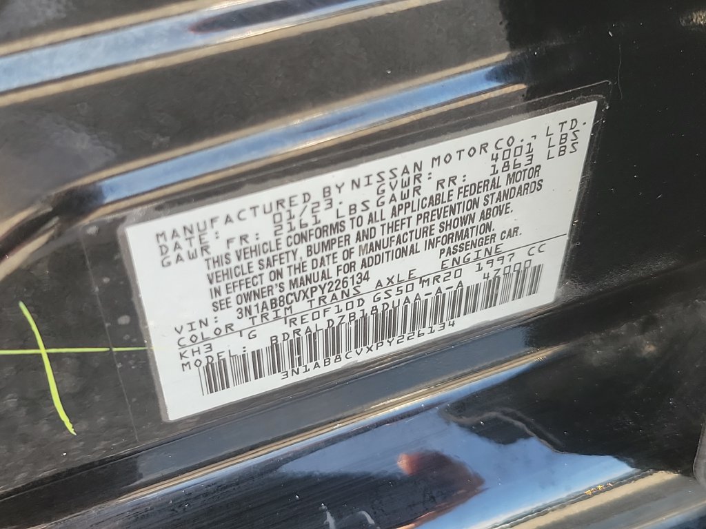 Certified 2023 Nissan Sentra SV w/ All-Weather Package FWD image 33