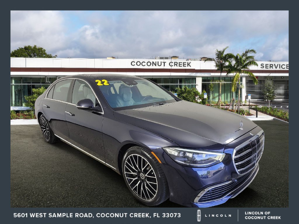 Used 2022 Mercedes-Benz S 580 4MATIC Sedan image 1