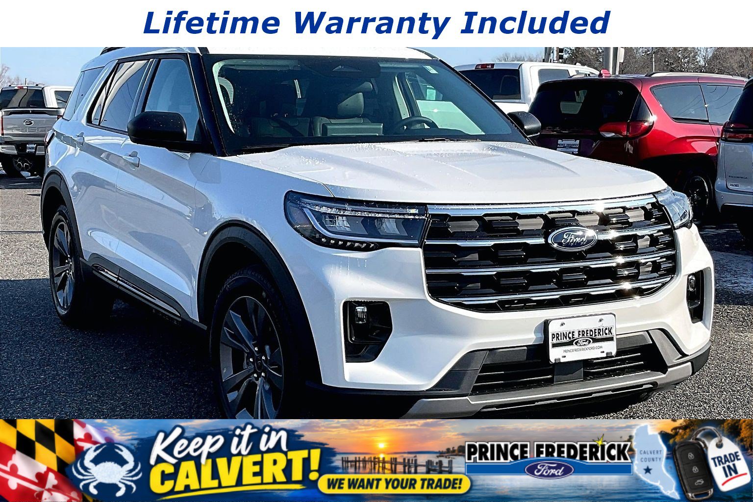 New 2026 Ford Explorer Active w/ Active Comfort Package AWD/4WD image 1