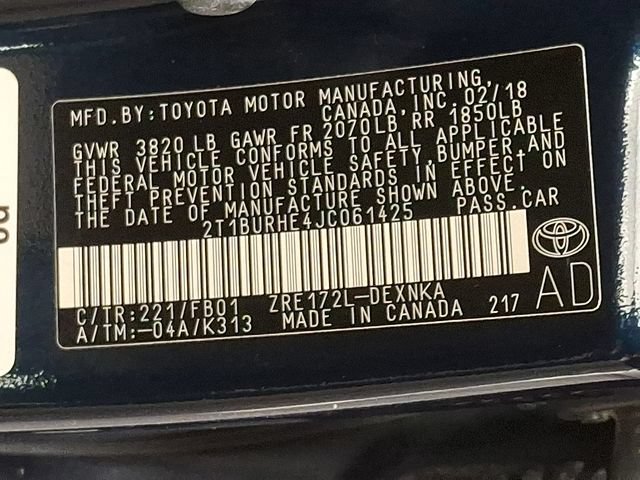 Used 2018 Toyota Corolla LE FWD image 26