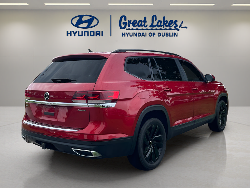 Used 2023 Volkswagen Atlas SE AWD/4WD image 3