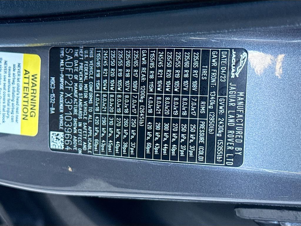 Used 2023 Jaguar E-PACE SE image 36