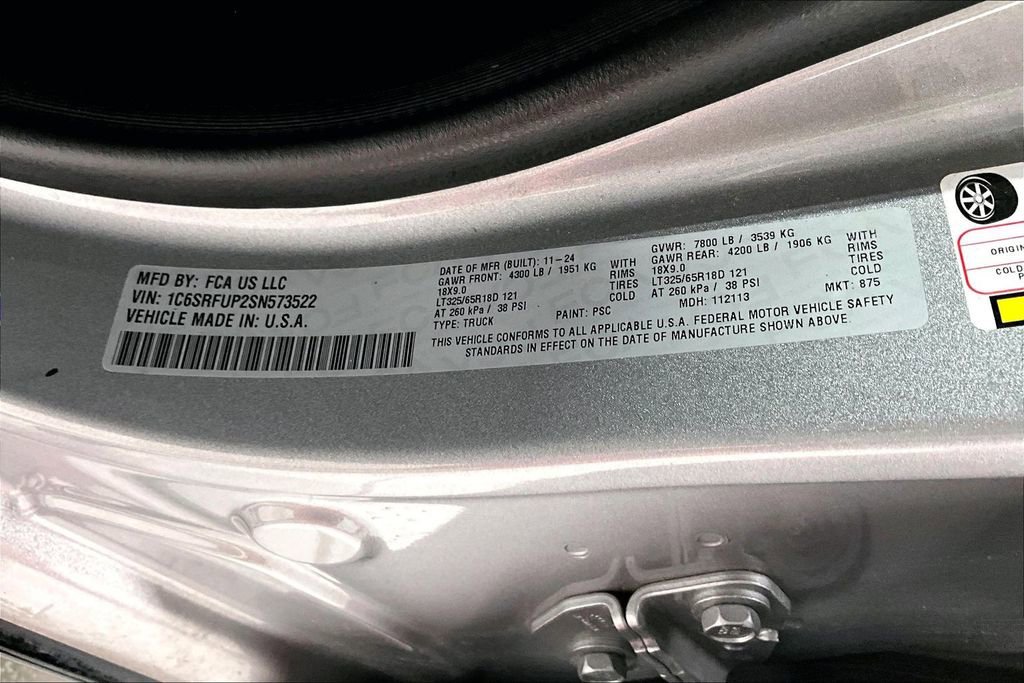 Used 2025 RAM 1500 RHO w/ RHO Level 1 Equipment Group AWD/4WD image 44