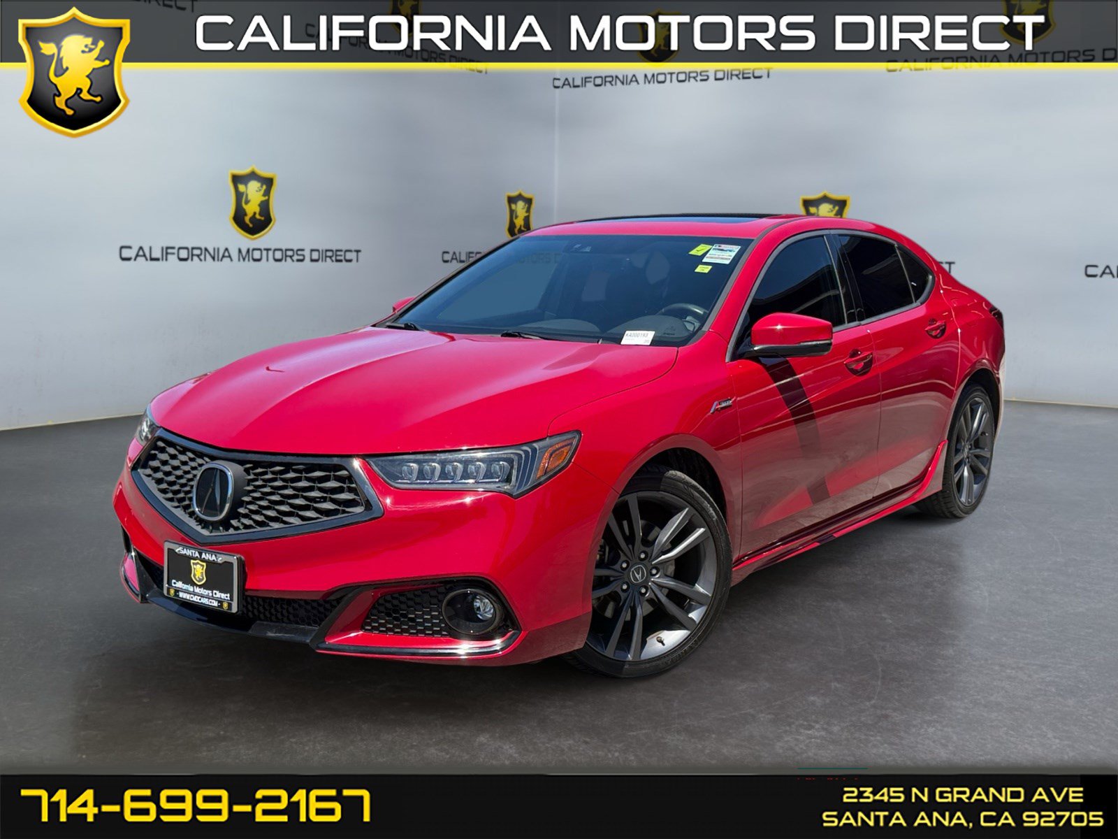 Used 2019 Acura TLX w/ Technology & A-SPEC Package