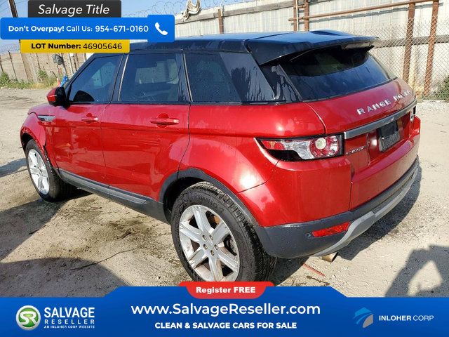 Used 2014 Land Rover Range Rover Evoque Pure Premium AWD/4WD image 3