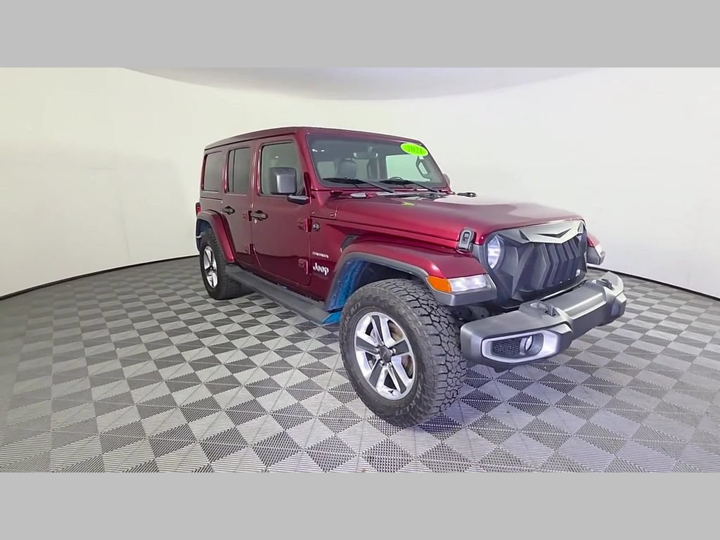 Used 2021 Jeep Wrangler Unlimited Sahara AWD/4WD image 52