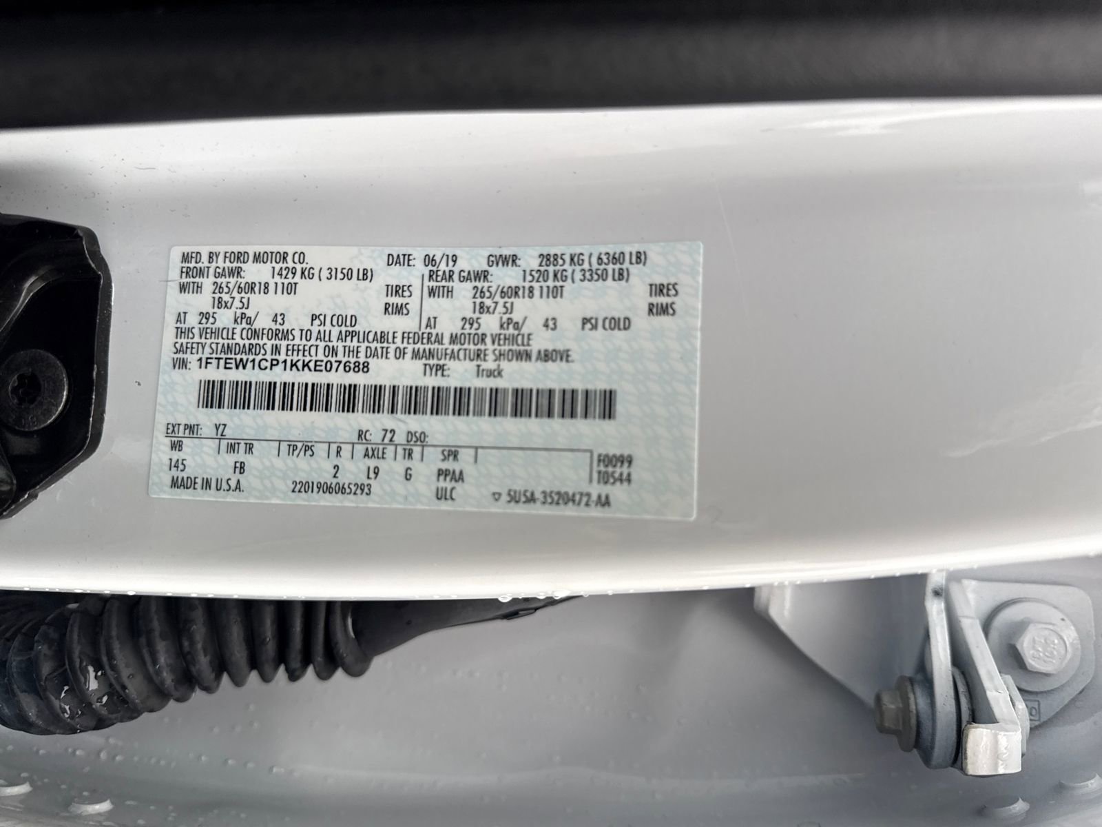 Used 2019 Ford F150 XLT w/ Equipment Group 302A Luxury image 30