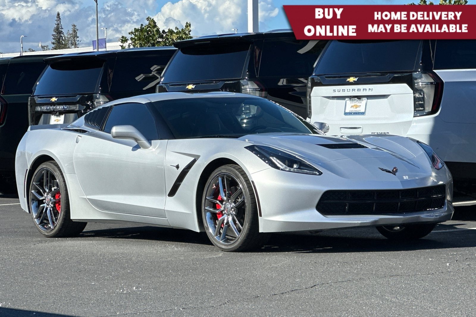 Used 2019 Chevrolet Corvette Stingray Coupe w/ Carbon Flash Badge Package