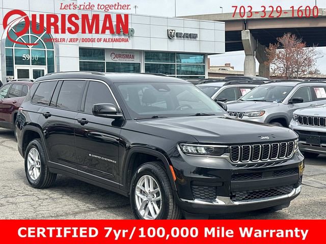 Certified 2022 Jeep Grand Cherokee L Laredo w/ Luxury Tech Group I AWD/4WD image 1